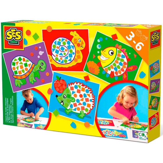 Развивающая игра для детей SES Hobby "Я учусь создавать мозаику"