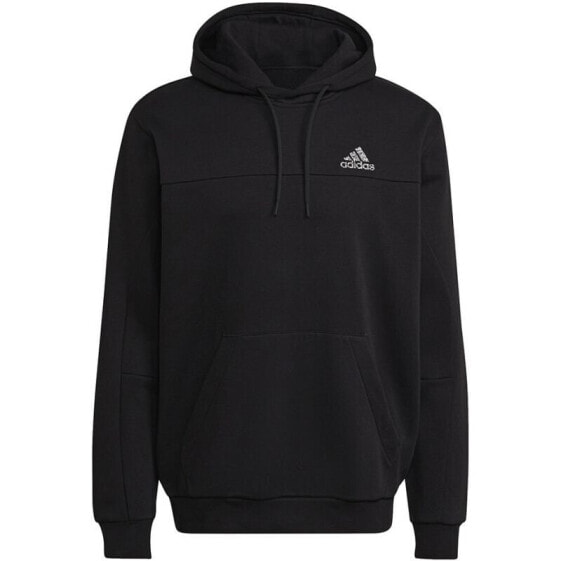 adidas Stadium Fleece Badge of Sport Hoodie M HL1599