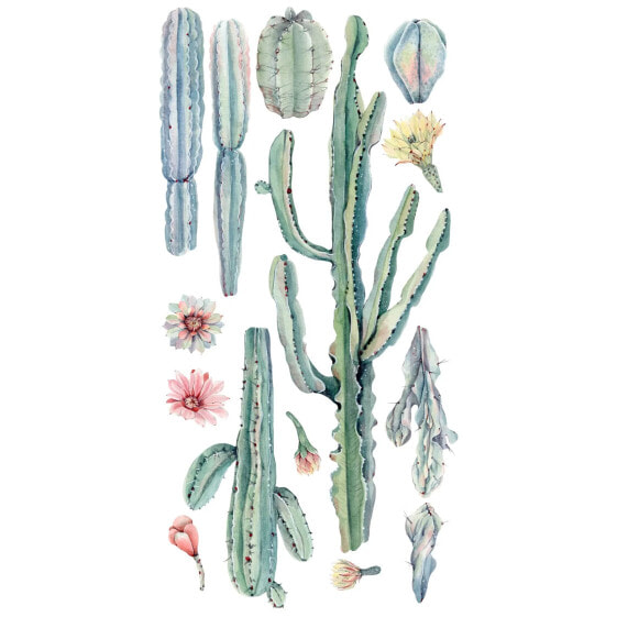 Aquarell Kaktus Blüte Set XXL