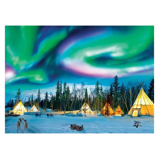 Пазл Вселенная Nordlichter Yellowknife 1000