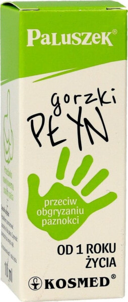 Kosmed Paluszek Gorzki Płyn przeciw obgryzaniu paznokci 10ml