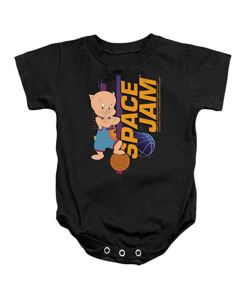 Baby Girls Baby Porky Standing Snapsuit