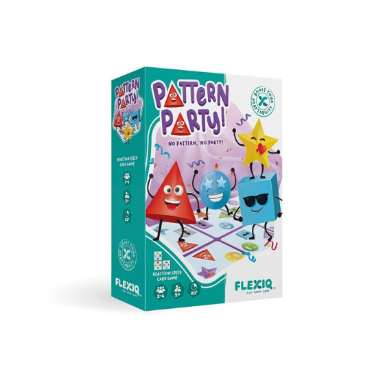 FLEXIQ Boardgame Pattern Party doll