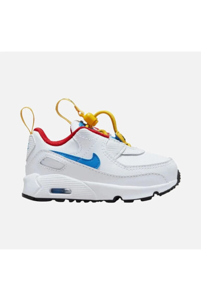 Кроссовки спортивные Nike Air Max 90 Toggle (TD) белые детские CV0065-105