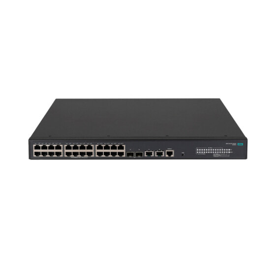 HPE FlexNetwork 5140 24G POE+2SFP+2XGT EI - Managed - L3 - Gigabit Ethernet (10/100/1000) - Power over Ethernet (PoE) - Rack mounting - 1U