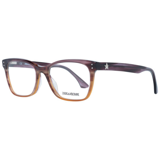 Zadig & Voltaire Brille VZV091V 0ACL 51 Damen Braun