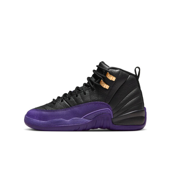 [153265-057] Grade School Air Jordan Retro 12 'Field Purple (GS)'