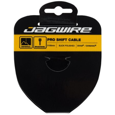 JAGWIRE Cable Shift Cable-Pro Polished Slick Stainless-11X3100 mm- M/Shimano