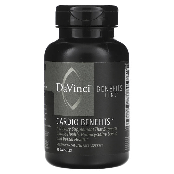 Витаминно-минеральный комплекс DaVinci Laboratories of Vermont Cardio Benefits, 90 капсул