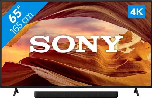 Sony KD-65X75WL (2023) + Soundbar