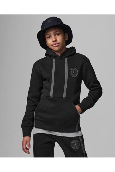 Спортивная толстовка Nike JORDAN MJ PSG HBR FLC PO HOODIE для мальчиков