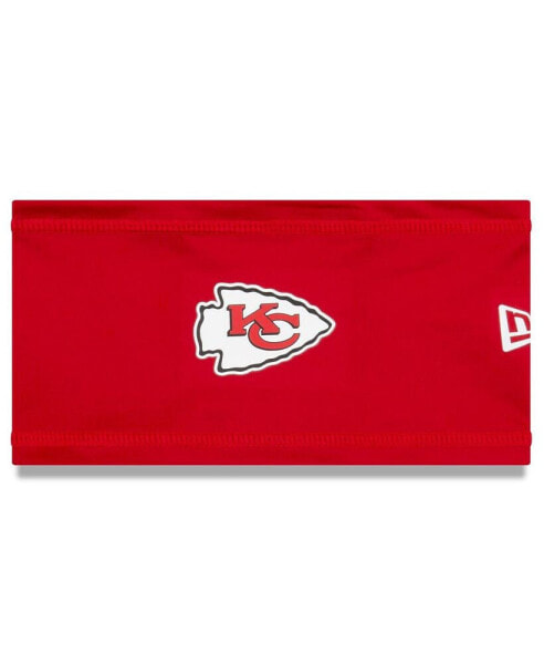 Головной убор для тренировок New Era мужской красный официальный Kansas City Chiefs Headband