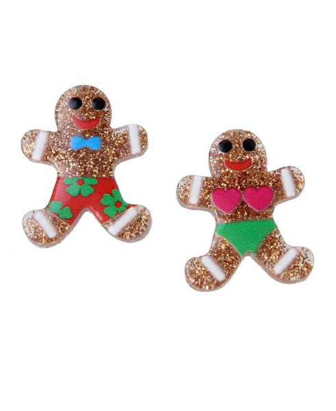 Серьги Betsey Johnson Gingerbread Cookies