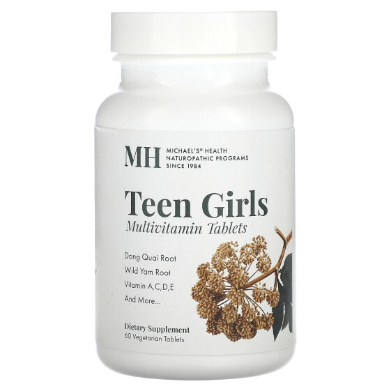 Teen Girls Multivitamin, 60 Vegetarian Tablets