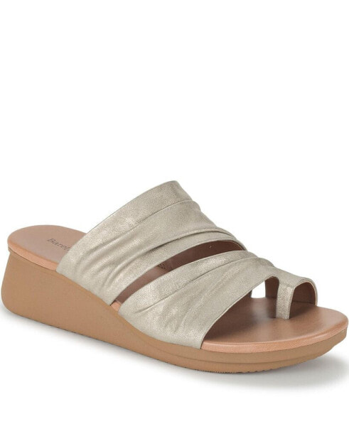 Women's Venus Toe Loop Slide Wedge Sandals