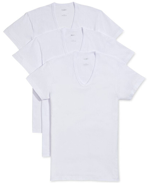 Men's Essential 3 Pack Slim Fit T-Shirt