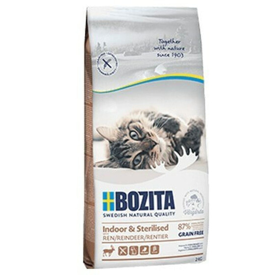 Корм для котов Bozita Indoor&Sterilised Курица Северный олень 2 Kg