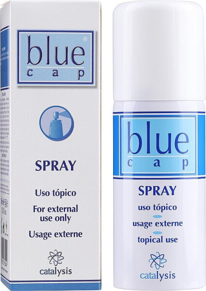 Beruhigendes und heilendes Kopfhaut- und Körperspray gegen Psoriasis, seborrhoische Dermatitis und Ekzemen - Catalysis Blue Cap Spray 50 ml