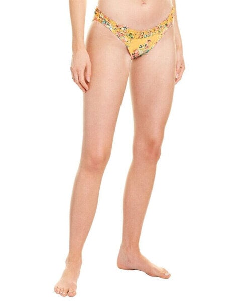 Agua Bendita Corinna Bikini Bottom Women's Yellow Xl