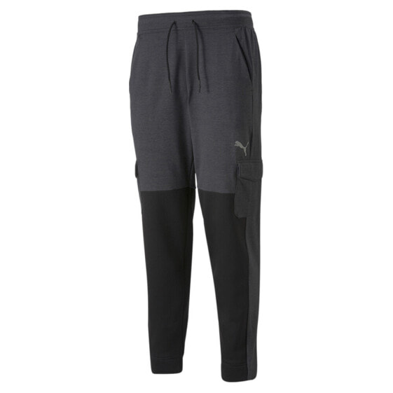 Puma Q4 Cloudspun Athletic Pants Mens Black Casual Athletic Bottoms 52232101