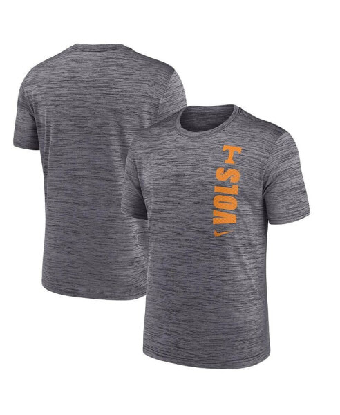 Men's Gray Tennessee Volunteers 2024 Sideline Velocity Performance T-Shirt