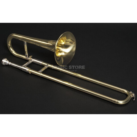 Monzani MZST-1800L Bb-Slide Trumpet Brass, Lacquered