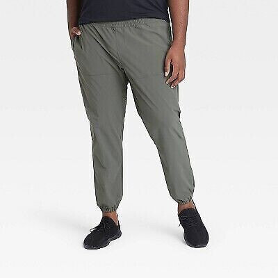 Men's Utility Tapered Jogger Pants - All in Motion Dark Gray XL