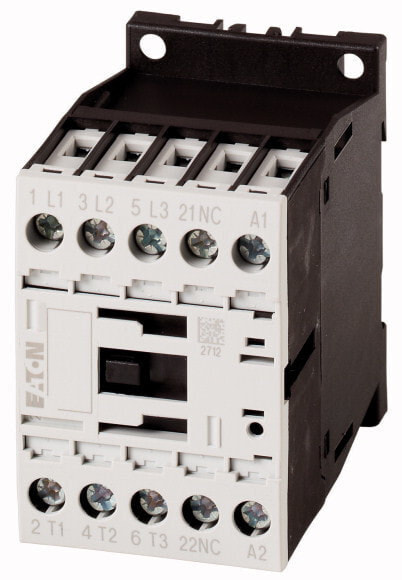 Eaton DILM12-01(24VDC) - Contactor - Black - White - IP20 - 45 mm - 68 mm