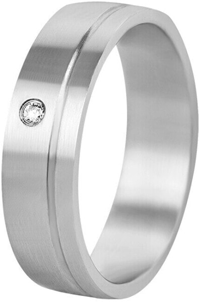 Ladies wedding ring made of steel SPD06