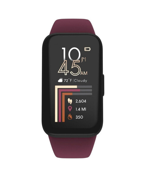 Unisex Jillian Michaels Silicone Strap Fitness Tracker Smartwatch 22.83mm