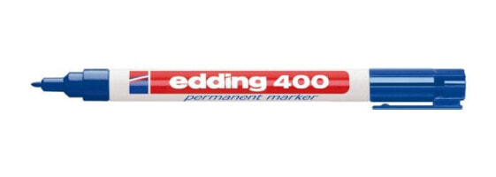 EDDING 400 - Blue - Blue - White - Plastic - 1 mm - 10 pc(s)