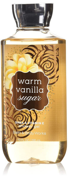 Bath and Body Works (Warm Vanilla) Sugar Shower Gel 295ml Duschgel aus USA