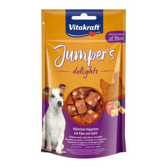 VITAKRAFT Jumper´s Delights Chicken with cheese and apple 80g dog treat