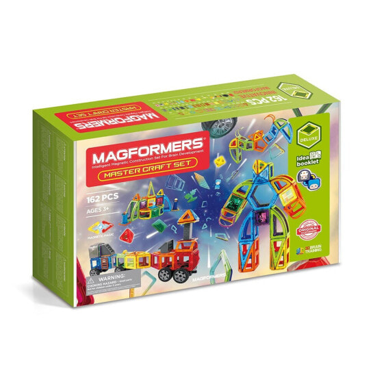 MAGFORMERS Magnet Constructor Set Master Craft 162 Units doll