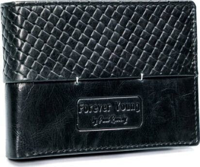Кошелек Forever Young Black Leather Bifold