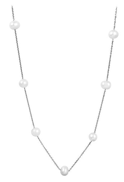 Necklace made of tender 11 real pearls JL0355