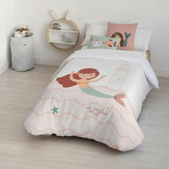 Комплект постельного белья детский Kids&Cotton Mosi Big Розовый 155 x 220 см.