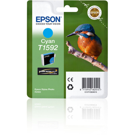 Картридж с оригинальными чернилами Epson Stylus Photo R2000 Синий Циановый