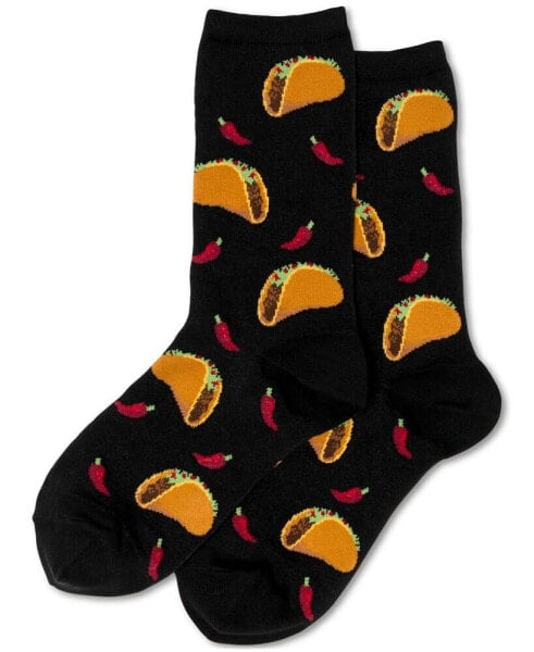 Носки Hot Sox Tacos Printed Crew Socks