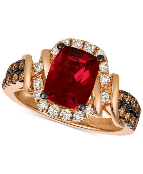 Кольцо Le Vian Raspberry Rhodolite