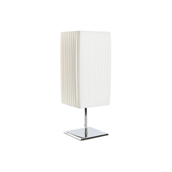 Настольная лампа Home ESPRIT Белый Серебристый полиэтилен Железо 50 W 220 V 15 x 15 x 43 cm