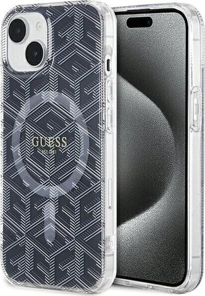 Guess Guess GUHMP15MHGCUSTGK iPhone 15 Plus / 14 Plus 6.7" czarny/black hardcase IML GCube MagSafe