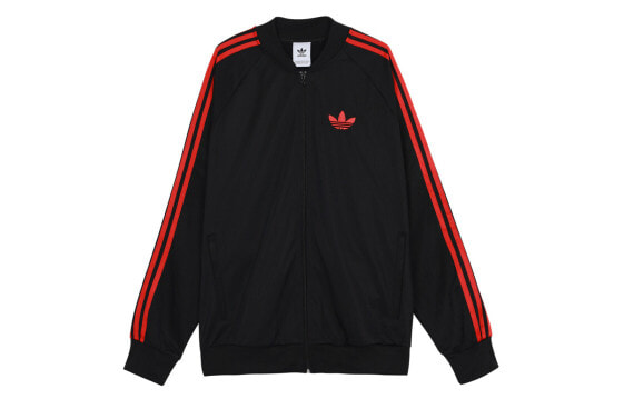Куртка спортивная мужская Adidas Originals Retro Stripe GK0657 черная