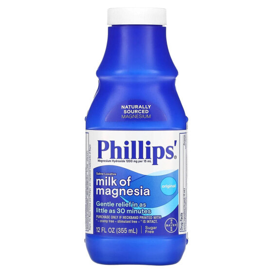Препарат для пищеварения Phillip's Milk of Magnesia Оригинал 355 мл