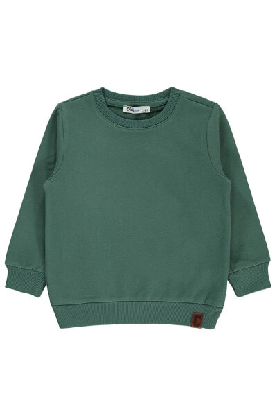 Erkek Çocuk Sweatshirt 2-5 Yaş Haki