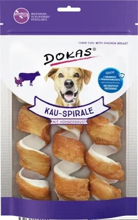 Kausnack Hund, Hühnerbrustspirale (3 Stück), 110 g