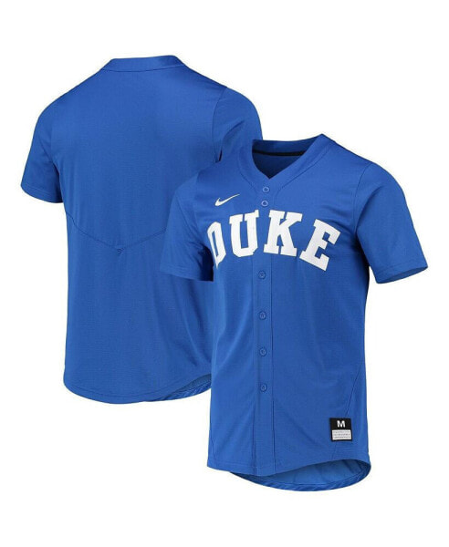 Men's Royal Duke Blue Devils Replica Baseball Jersey