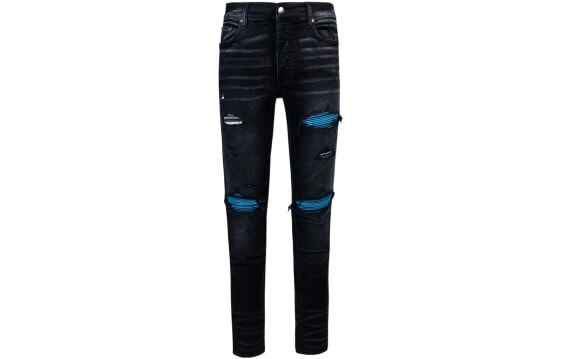  AMIRI MDS135023AGEDBLACK Denim Jeans