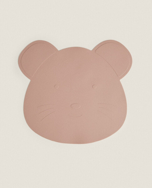 Children's silicone mouse placemat