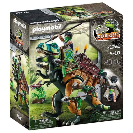 Игровой набор с динозавром Playmobil Dino Rise T-Rex Game